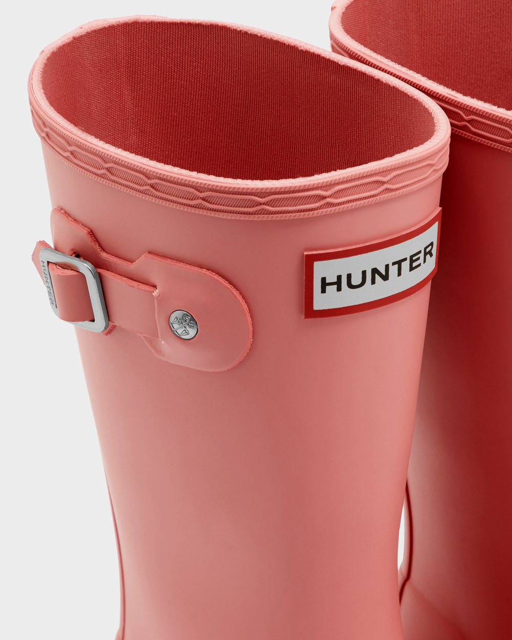 Hunter Original Big Rain Boots - Online Kids Pink - SKJZUA702